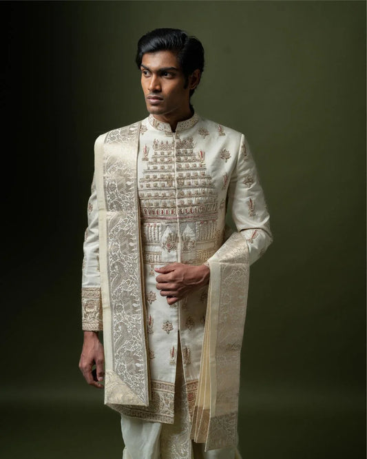 The Most Royal Sherwani in Telangana – Exclusively at Tejas Harish, Banjara Hills Hyderabad