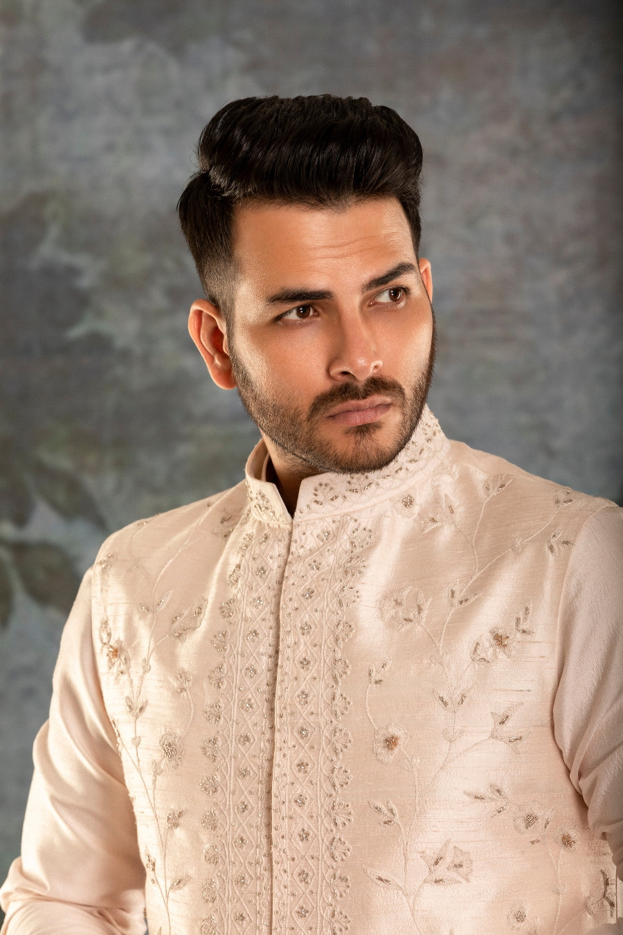 Cream Waistcoat Kurta - Tejas Harish